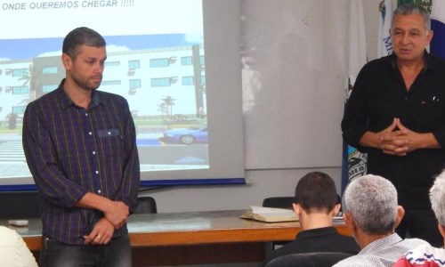 Santa Casa de Barra Mansa recebe visita do prefeito e vereadores eleitos